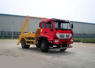Eco Friendly Garbage Collection Truck , Swing Arm Food Waste Collection Vehicles