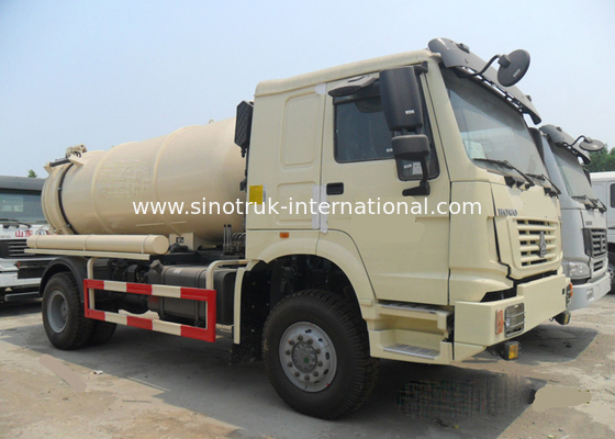 Big Capacity Vacuum Sewage Suction Truck 8-12CBM