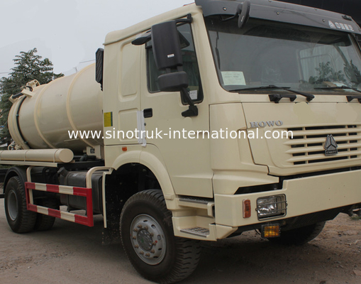 Big Capacity Vacuum Sewage Suction Truck 8-12CBM