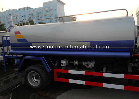 8.2 Tons Driving Axle Potable Water Tanker Trucks 5CBM for Landscape Engineering