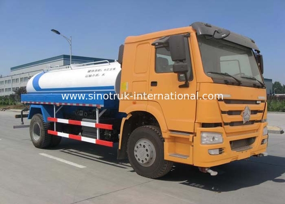 High Efficiency Construction Water Truck 8-12CBM With 360 Degrees Rotation