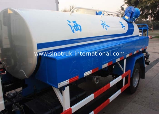 High Efficiency Construction Water Truck 8-12CBM With 360 Degrees Rotation