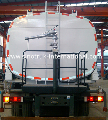 High Pressure Water Tank Truck With Pneumatic Control / Manual Control System