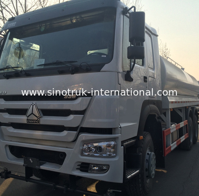 Potable Water Tanker Trucks 19CBM For Road Flushing , Water Hauling Trucks