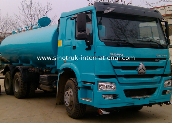 Potable Water Tanker Trucks 19CBM For Road Flushing , Water Hauling Trucks