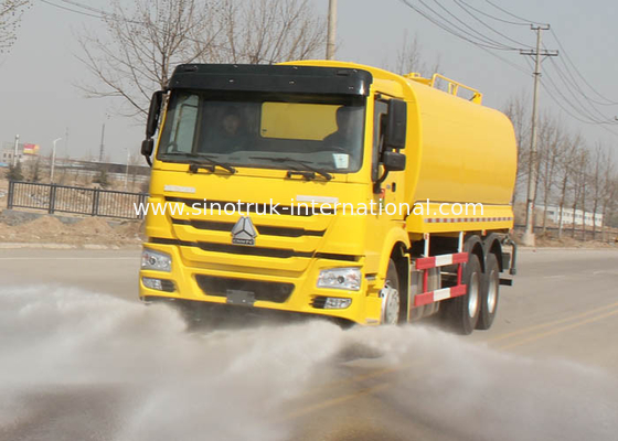 Internal Anti - Corrosion Water Tank Truck , Water Transport Trucks 21-25CBM