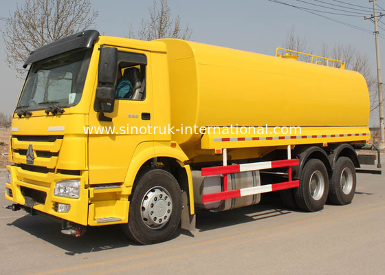 Internal Anti - Corrosion Water Tank Truck , Water Transport Trucks 21-25CBM