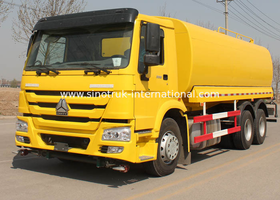 Internal Anti - Corrosion Water Tank Truck , Water Transport Trucks 21-25CBM