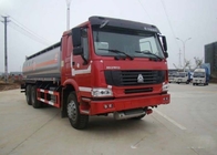 Fuel Oil Tank Truck 20 Tons , 6X4 LHD Euro2 290HP Mobile Fuel Trucks