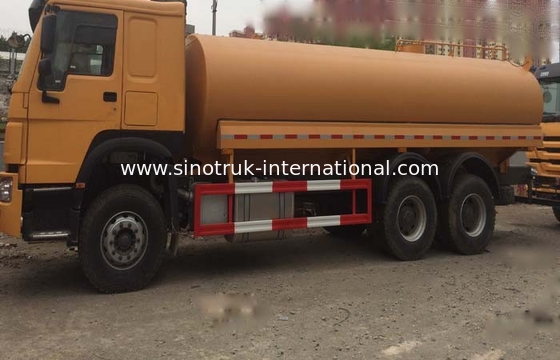 HOWO Tanker Loading Oil Fuel Delivery Truck