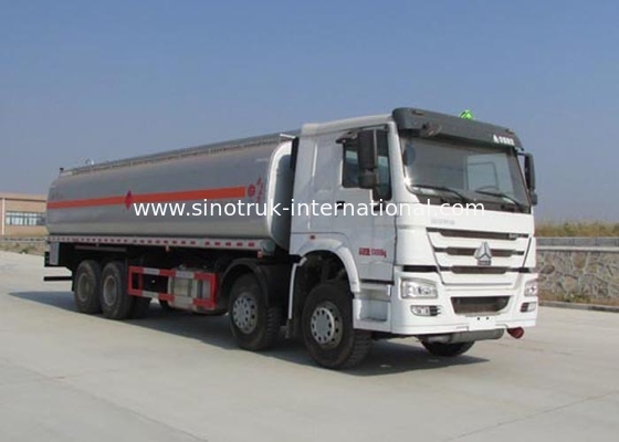 26 CBM Oil Tank Truck , Computer Refueling Mobile Fuel Trucks Oil Tanker