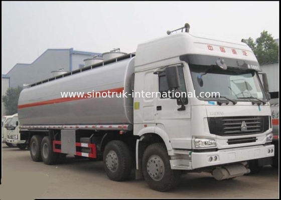 26 CBM Oil Tank Truck , Computer Refueling Mobile Fuel Trucks Oil Tanker