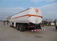 Stainless Steel 8X4 Petroleum Oil Storage Tank Fuel Delivery Truck 27 CBM
