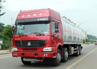 Professional Coal Tar Oil Tank Truck , Transport Water Tanker Truck 28CBM