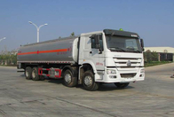 Lubricating Oil Tank Truck 8X4 LHD Euro 2 336 HP Petroleum Tanker Trucks