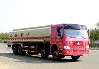 High Performance 25-30 CBM Gasoline Tank Truck 8X4 RHD Euro2 336HP