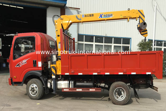 Mechanical Engineering Truck Mounted Mobile Crane / Truck Mounted Lifting Equipment