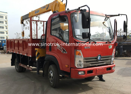 Mechanical Engineering Truck Mounted Mobile Crane / Truck Mounted Lifting Equipment