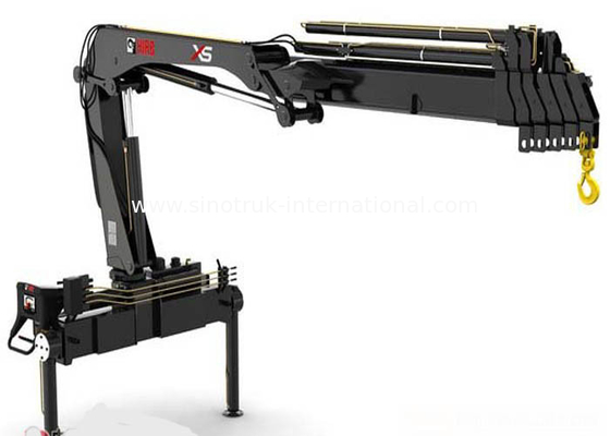 Heavy Duty Truck Mounted Crane 5 Tons SINOTRUK For Landscape Sanitation