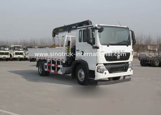 Small Truck Mounted Cranes 5-10 Tons HIAB , Knuckle Boom Crane Truck