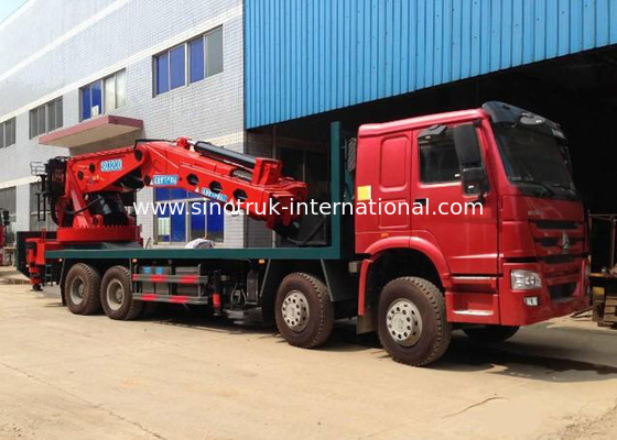 Hydraulic Truck Mounted Crane 25 Tons XCMG , Hydraulic Knuckle Boom Crane