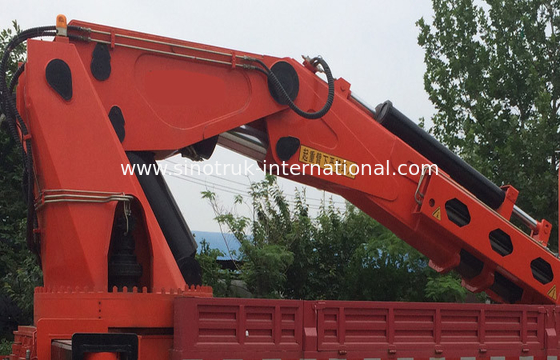 Hydraulic Truck Mounted Crane 25 Tons XCMG , Hydraulic Knuckle Boom Crane