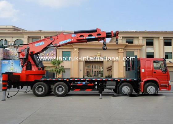 Hydraulic Truck Mounted Crane 25 Tons XCMG , Hydraulic Knuckle Boom Crane