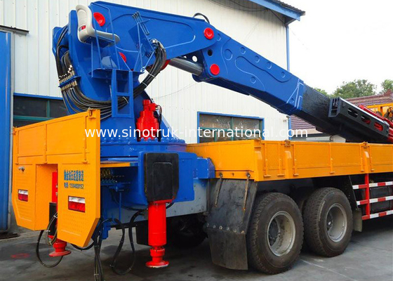 25-80 Tons Truck Mounted Crane 8X4 LHD , Truck Mounted Lifting Equipment