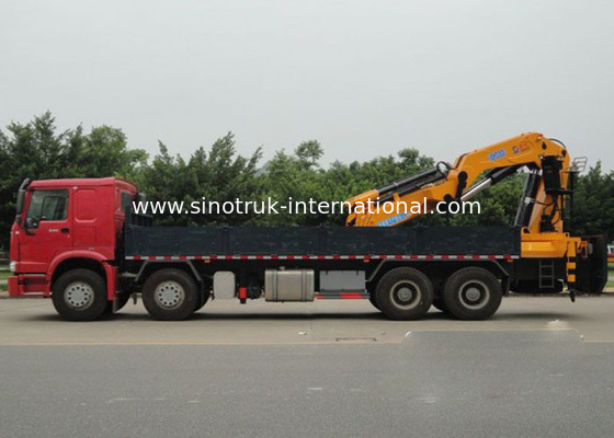 25-80 Tons Truck Mounted Crane 8X4 LHD , Truck Mounted Lifting Equipment