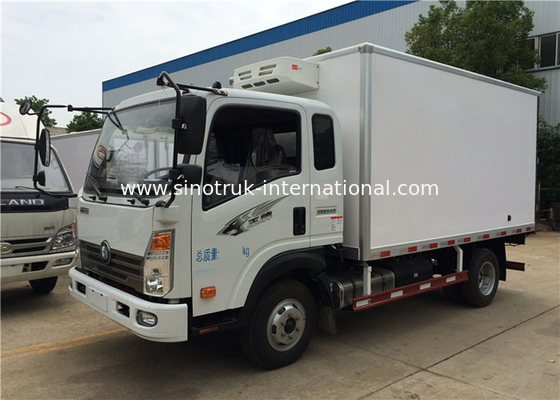 vegetables Transporting 5 Ton Refrigerated Truck With Closed Van 4×2