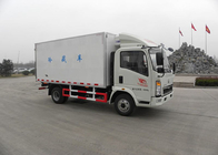 vegetables Transporting 5 Ton Refrigerated Truck With Closed Van 4×2