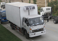 vegetables Transporting 5 Ton Refrigerated Truck With Closed Van 4×2