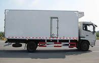 7 T Refrigerated Trucks And Vans LHD 4X2 Euro 2 Closed Van Truck With Frozen Box