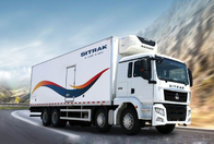 8×4 35 Drive Type Tons Refrigerated Delivery Truck For Keeping Fresh Goods