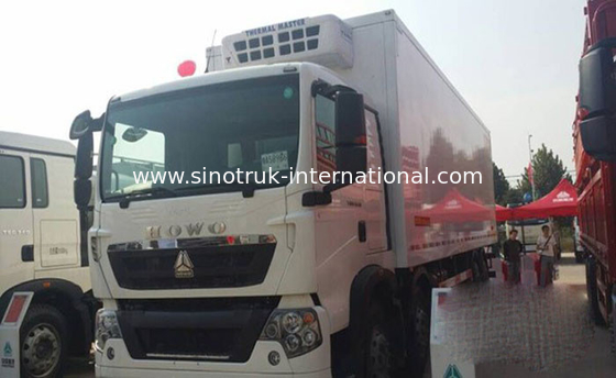 8×4 35 Drive Type Tons Refrigerated Delivery Truck For Keeping Fresh Goods