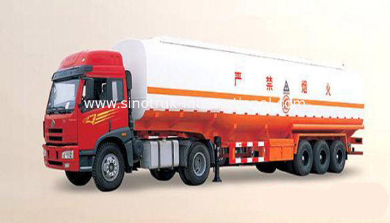 High Efficiency Semi Trailer Fuel Delivery Truck 55 CBM Approved ISO