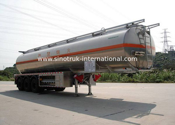 Semi Trailer Oil Tank Truck 3 Axles 60Tons 45-60CBM for Oil Transportation