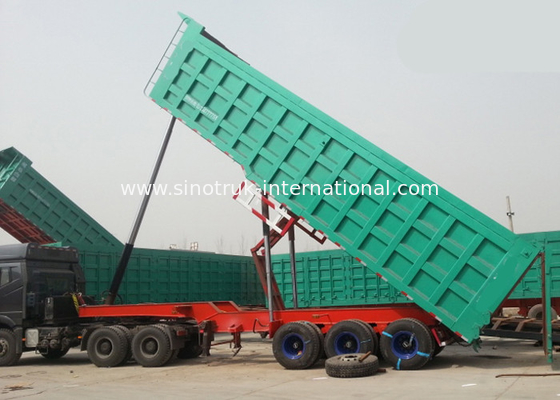 Large Loading Capacity Semi Trailer Truck 60 Tons 25-45CBM With ISO Certification