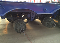 Low-bed Semi Trailer Truck 3 Axles 70Tons 15m for carrying construction machine