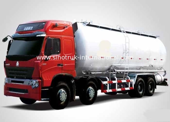 A7 Bulk Cement Transport Trucks 371HP 12 Wheels LHD 36-45CBM ZZ1317N4667N1