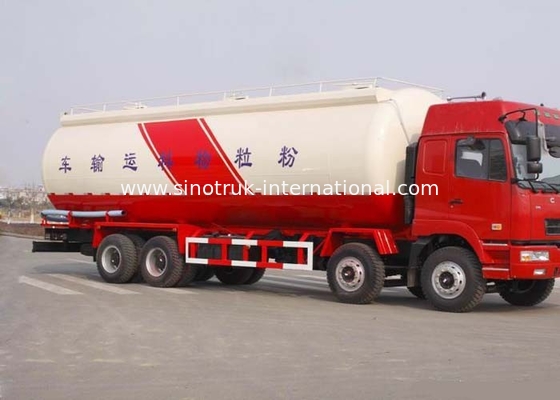 371HP 8X4 RHD 36-45CBM  ZZ1317N4667W Dry Bulk Truck For Powder Material