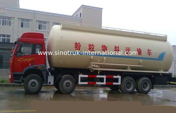 Powder Material Bulk Tank Truck SINOTRUK HOWO 371HP 8X4 RHD 36-45CBM  ZZ1317N4667W