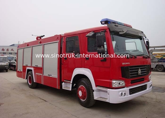 4X2 LHD Fire Fighting Truck SINOTRUK HOWO 10CBM 290HP for Sprinkling