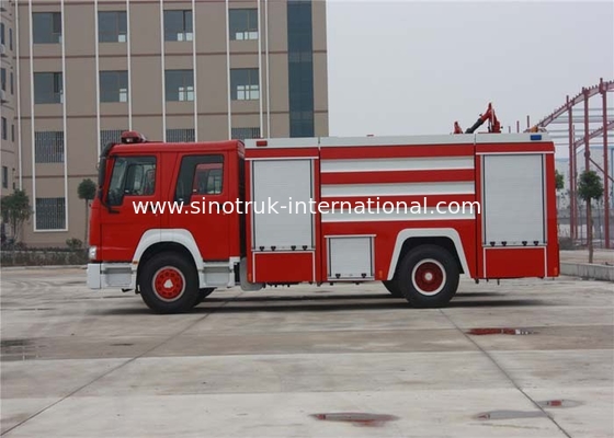 Water Tank Fire Fighting Vehicles 8-12 CBM 290 HP Emergency Rescue Vehicles