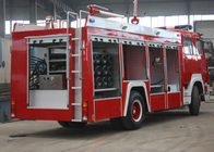 Mine Dust Fire Tender Vehicle / Modern Fire Trucks 15-20CBM LHD With ISO