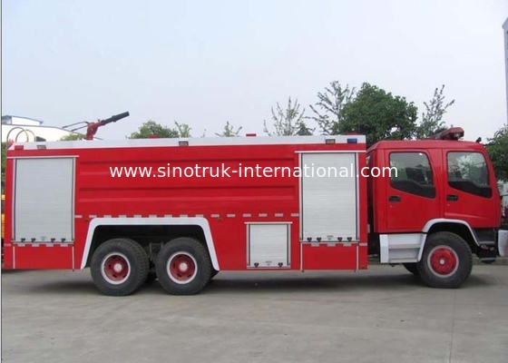 6X4 LHD Water Foam Pumper Rescue Fire Truck