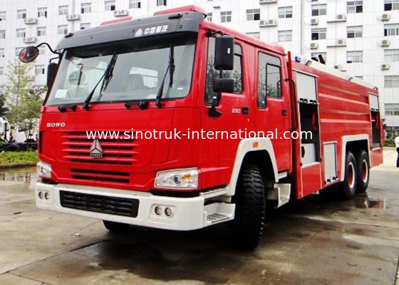 SINOTRUK HOWO Modern Fire And Rescue Vehicles Sprinkling Truck Equipment