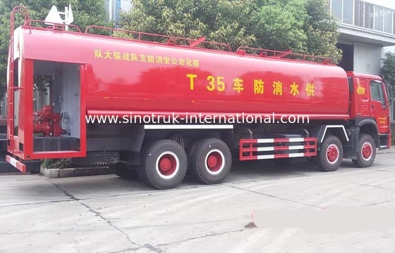 Emergency Rescue Fire Fighting Truck 12 Wheels