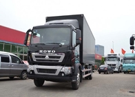 16 Tons Cargo Van Truck SINOTRUK HOWO , Light Duty Box Trucks For Delivery
