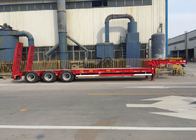 13000*3000mm Semi Trailer Truck 3 Axles 60-80 Tons 17m Mn Steel